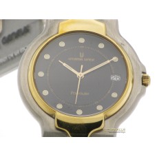 UNIVERSAL GENEVE acciaio e placcato oro giallo referenza 677080.09T new